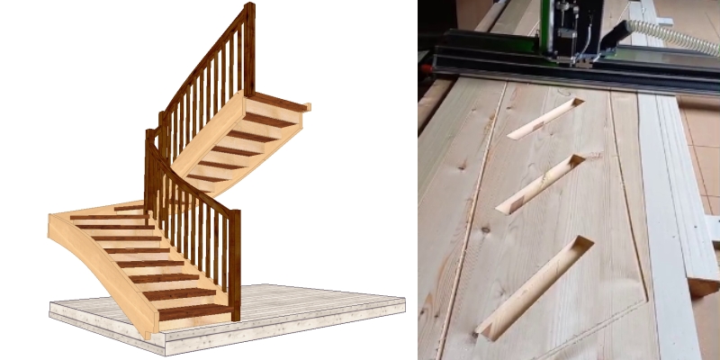 VisKon Treppe Fertigung